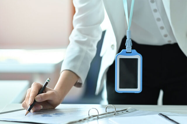 identyfikator etui do identyfikatora holder na identyfikatory